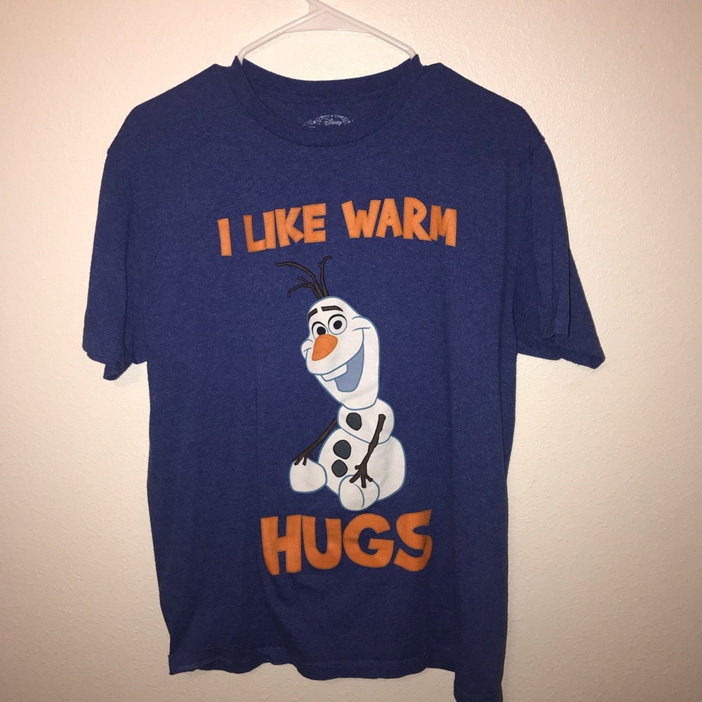 Men’s Large Disney Olaf tee shirt
